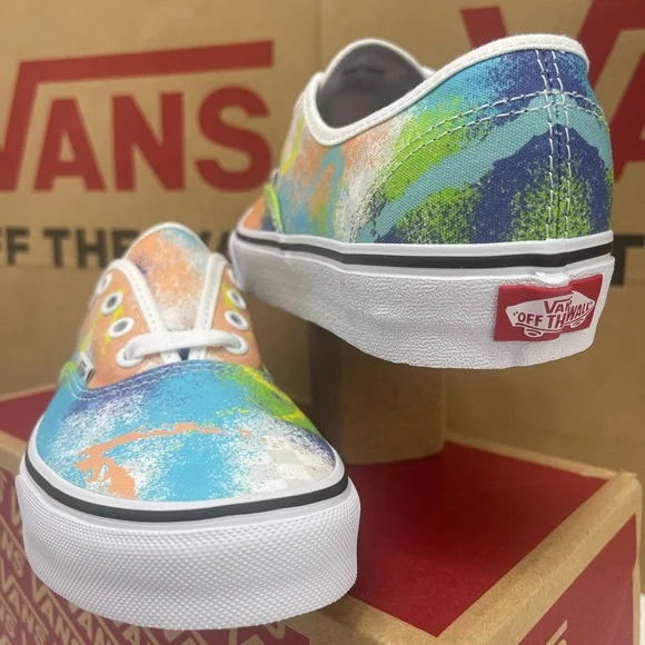 Vans Men’s Authentic(Retro Mart) Multi/True White Sneakers VN0A348A40L